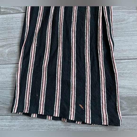 Joie Briselle Linen Jumpsuit, Vertical Stripes, Wide Leg & Exposed Back—Size XS• - Picture 16 of 16